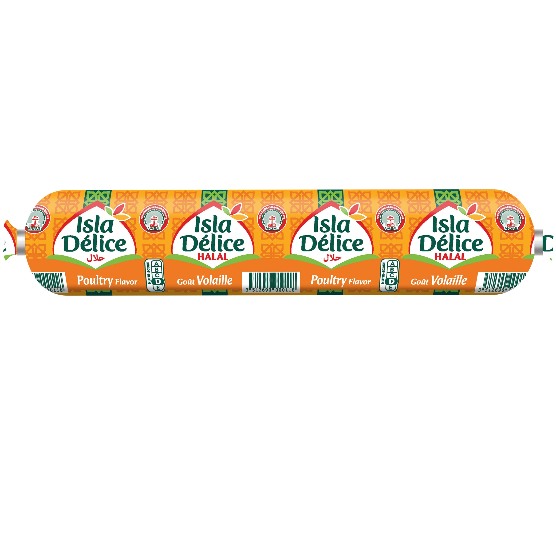 Halal Poultry Slicing Sausage (500g)