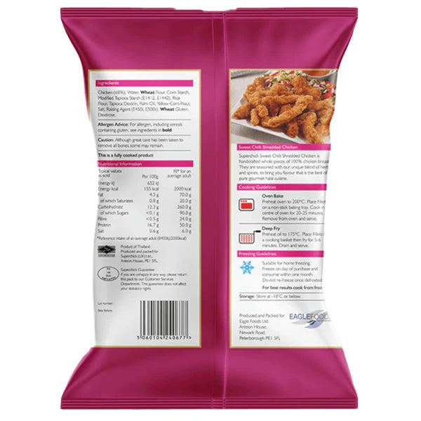 Sweet Chilli Shredded Chicken 500g