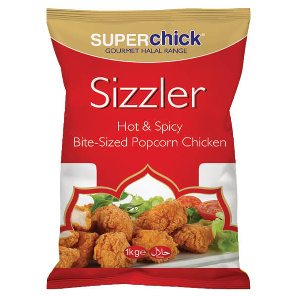 Superchick Sizzler Popcorn Chicken (1 KG)