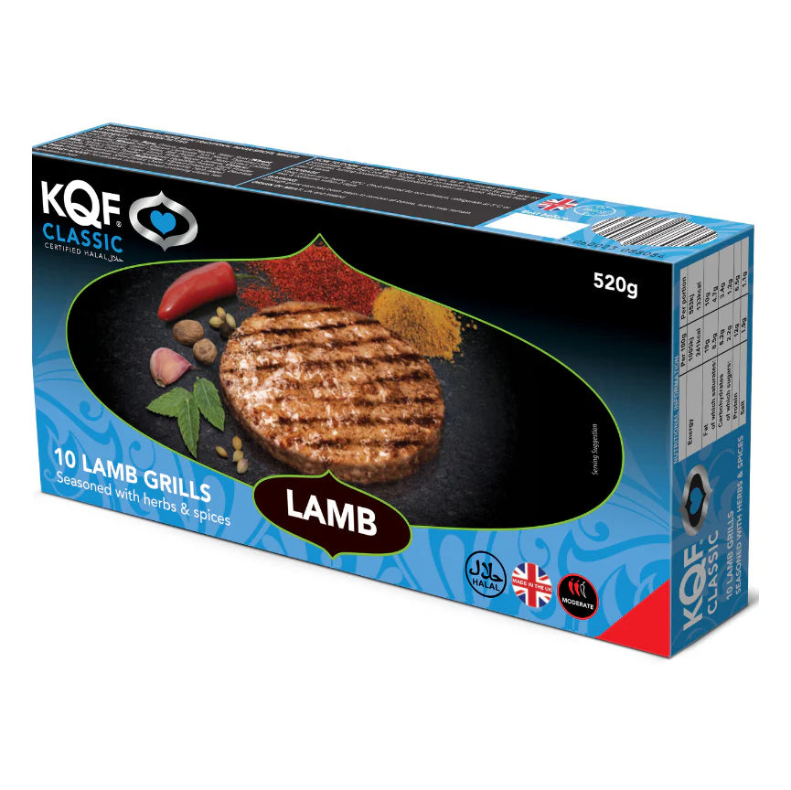 KQF Classic Halal Lamb Grills