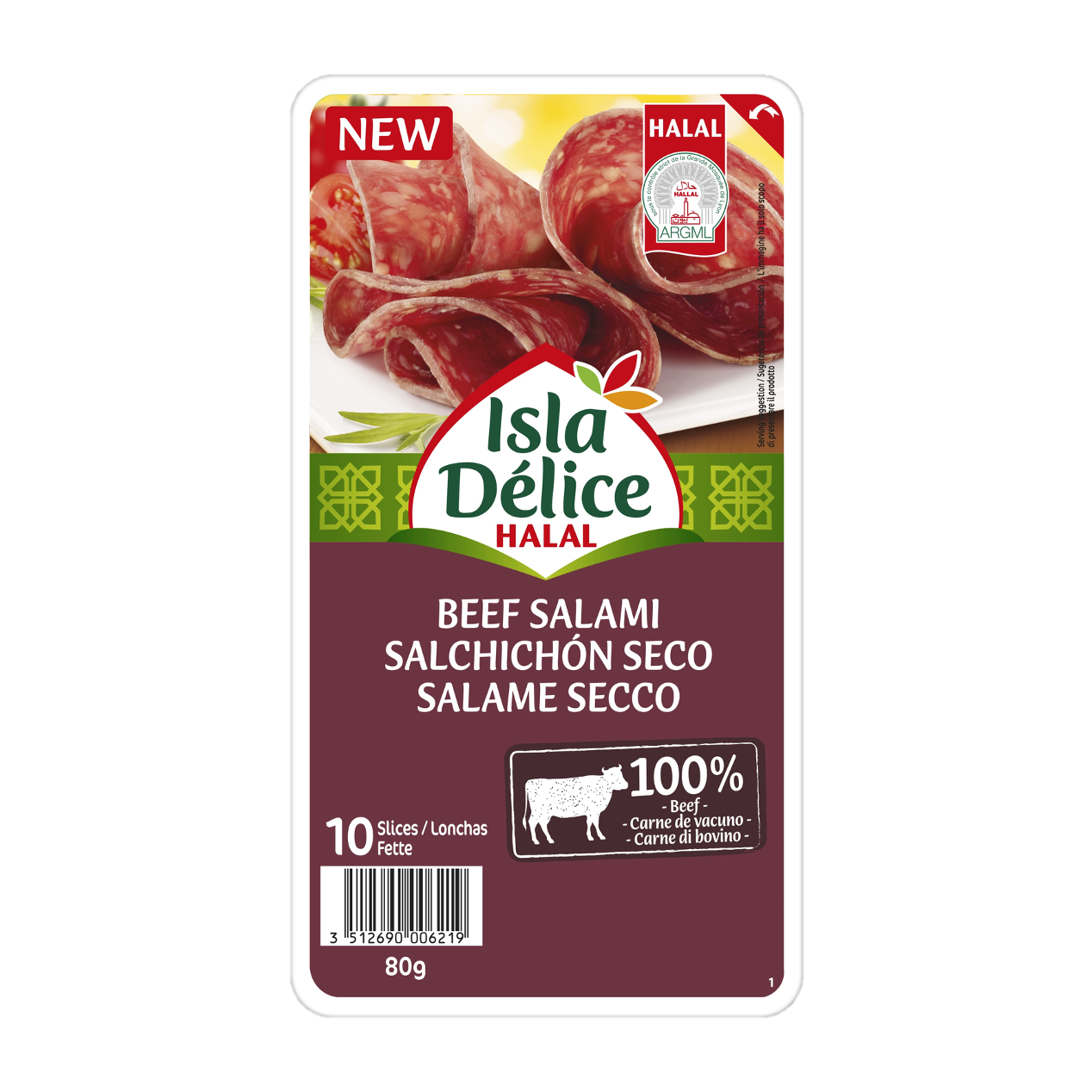 Halal 100% Beef Salami