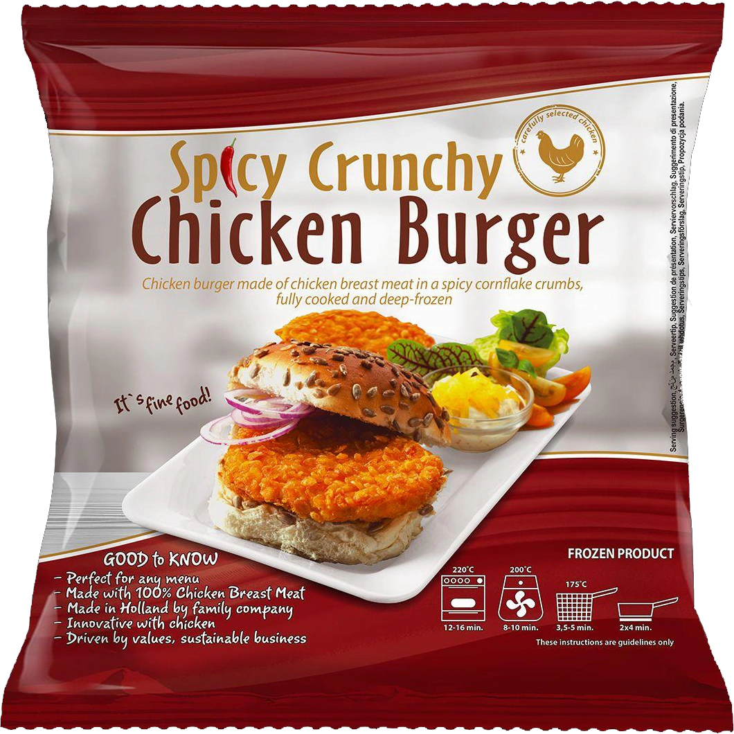 Spicy Crunchy Chicken Burger