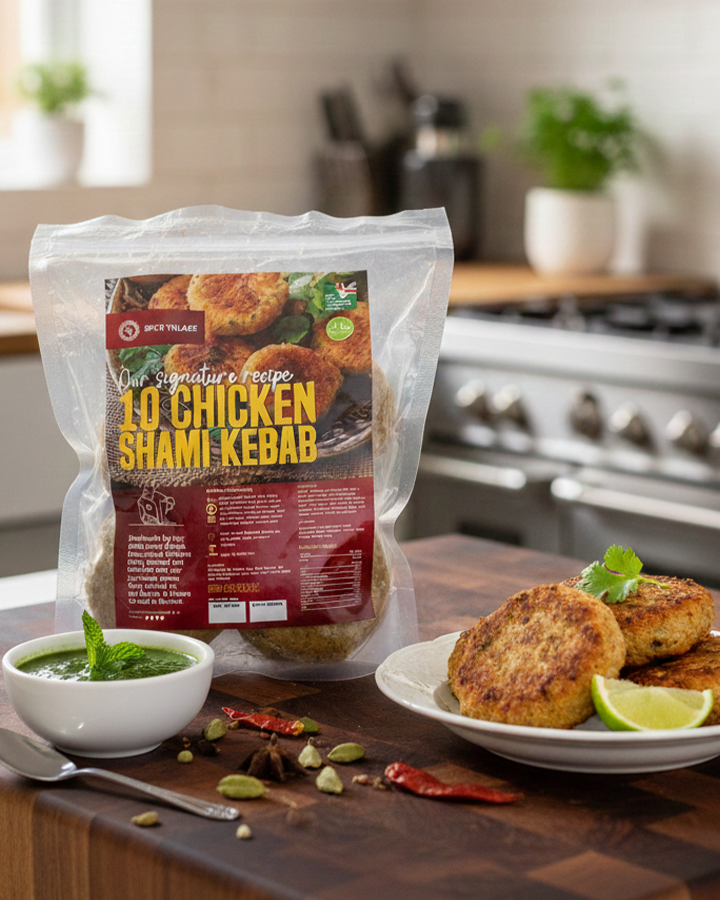 Spice Village Signature Chicken Shami Kebab