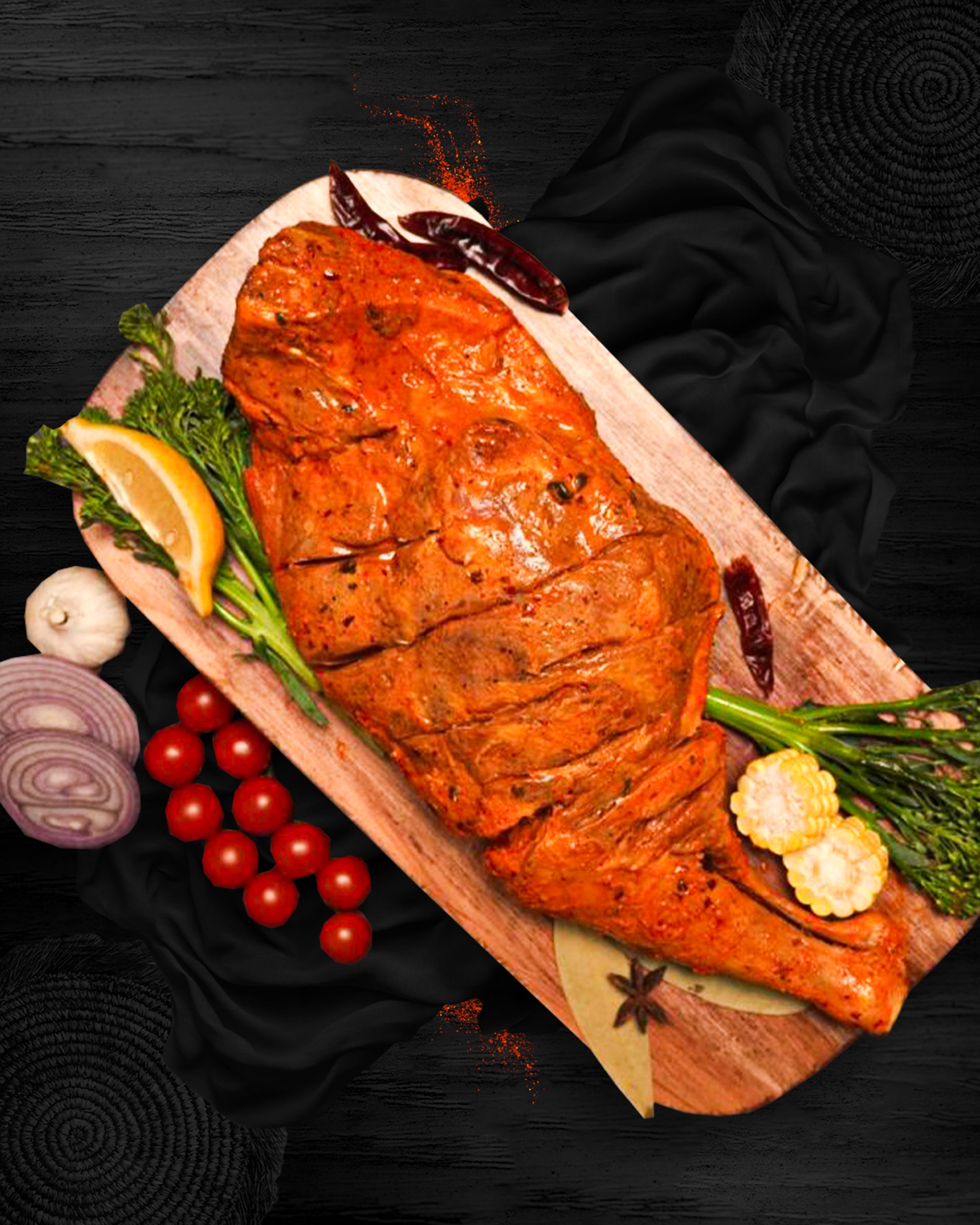 Marinated Lamb Leg (Whole)