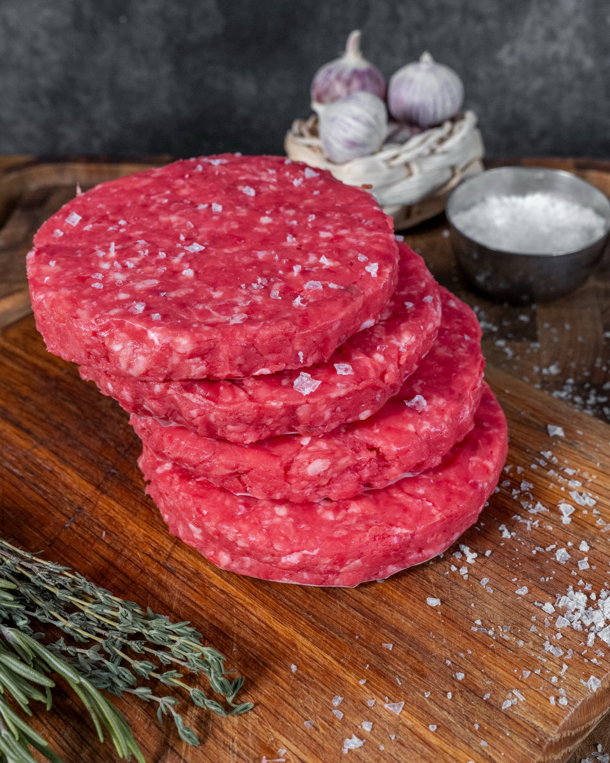 Halal Fresh Beef Burgers (Pack of 4 x 4oz)