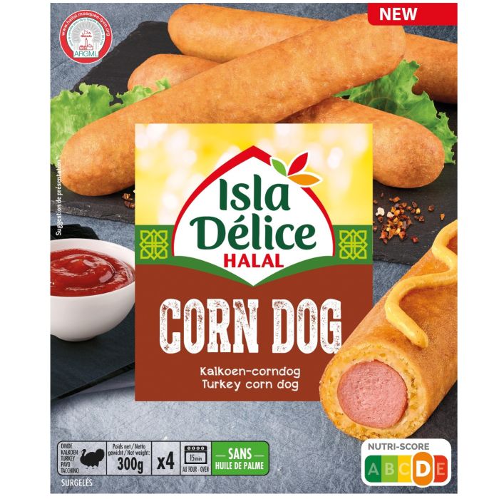 Halal Corn Dog 300g