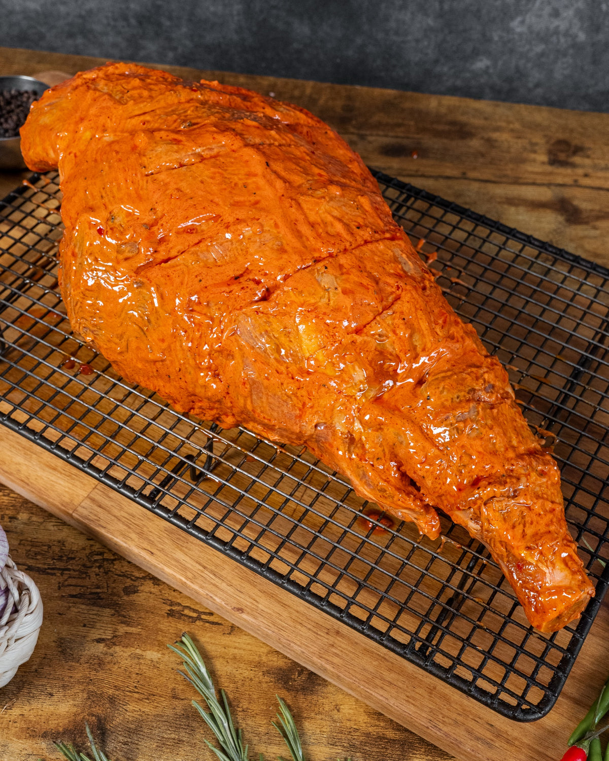Marinated Tandoori Lamb Leg (Whole)