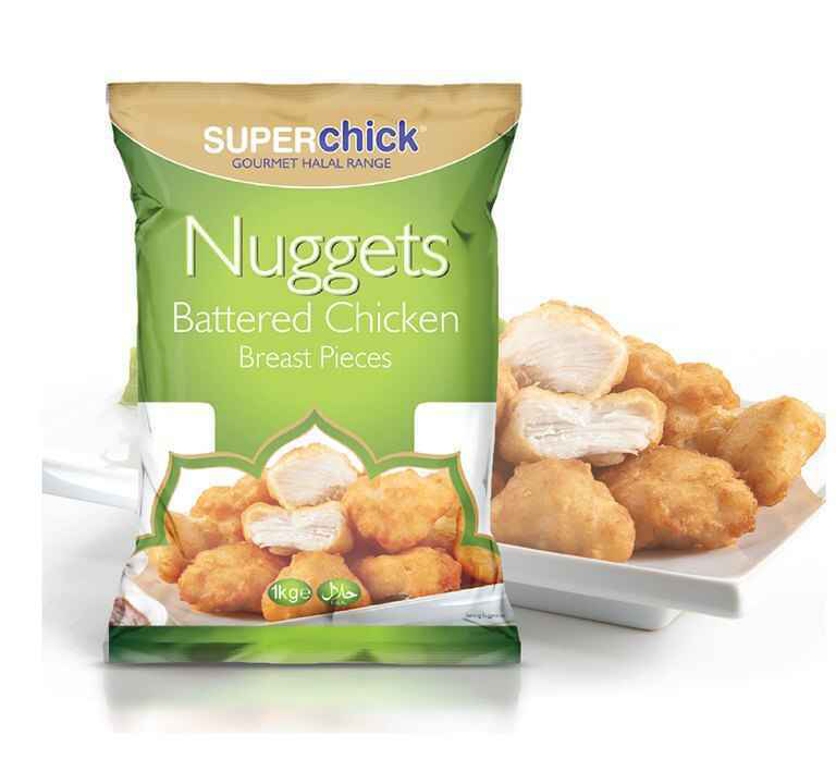 Super Chicks Battered Chicken Nuggets 1KG